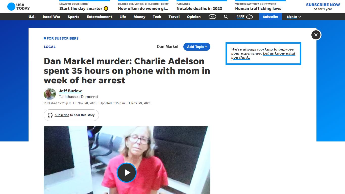 Charlie Adelson spent 35 hours on phone with mother Donna before arrest